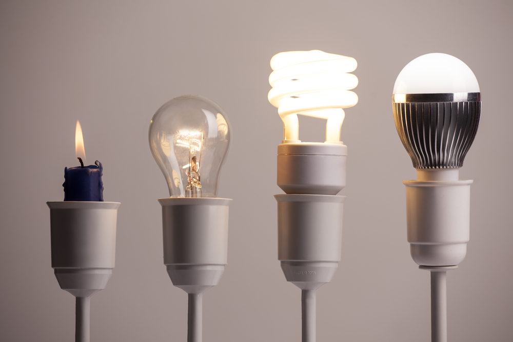 evolution of lightbulbs