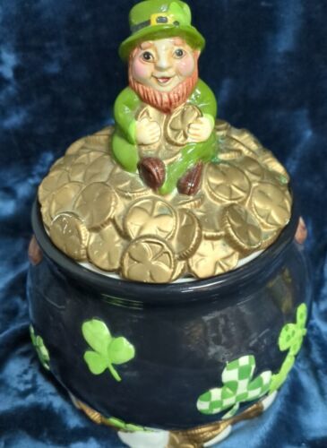 Saint Patrick’s Day leprechaun collectibles gold Irish