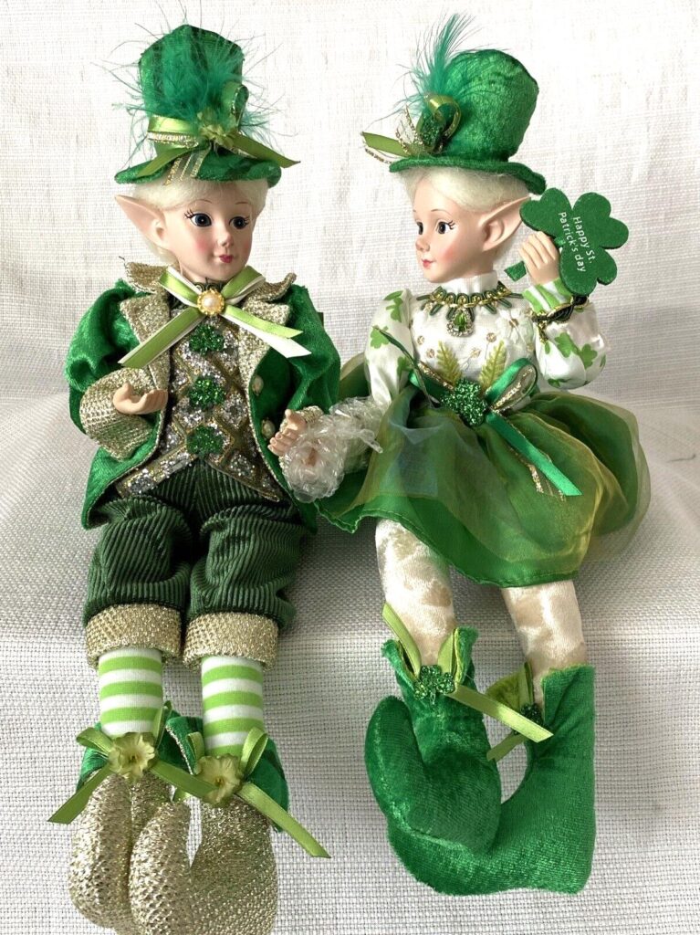 Saint Patrick’s Day IRISH ELF SHELF SITTER DOLL